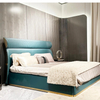 Moderno semplice casa di lusso/hotel king size lether/tessuto letto