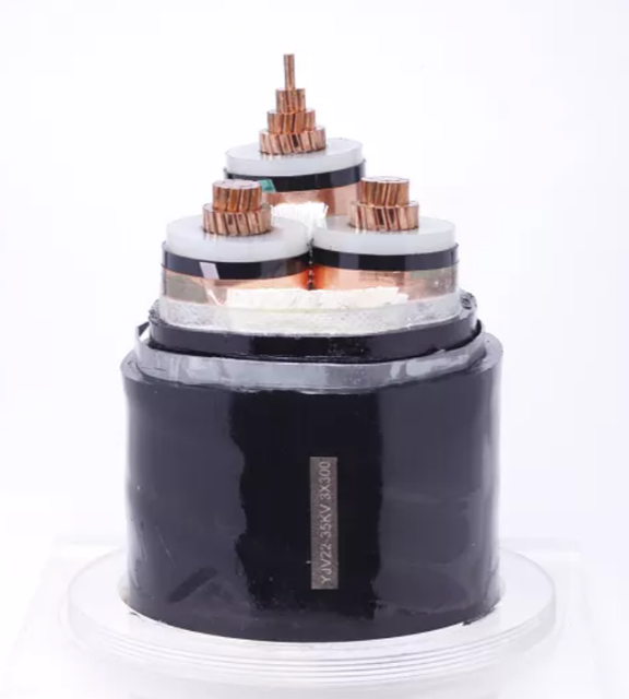  Cavo elettrico per esterni con conduttore in rame solido con cavo piatto da 0,6/1 kV