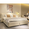 Moderno semplice casa di lusso/hotel king size lether/tessuto letto