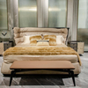Moderno semplice casa di lusso/hotel king size lether/tessuto letto